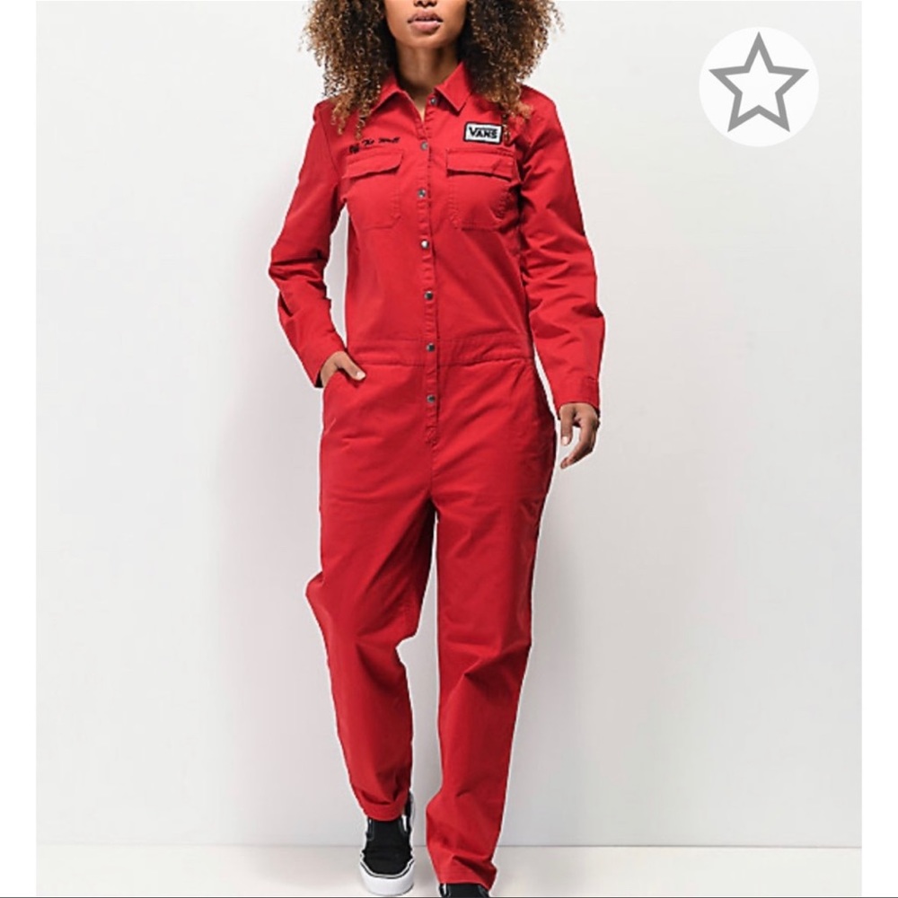 COPY - Vans Oil Change Red Coverall